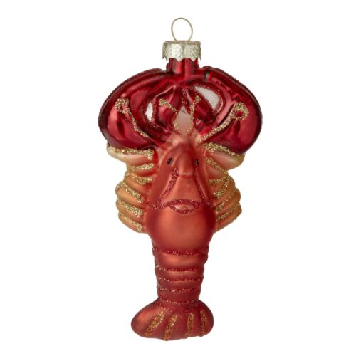 Glasanhaenger von Bungalow Lobster rot