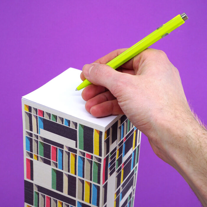 Paperscraper Notizblock, Model Marseille, von Seltmann, Detailansicht