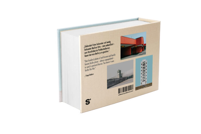 Postkartenbuch 100 Places in Berlin von Seltmann Rückansicht