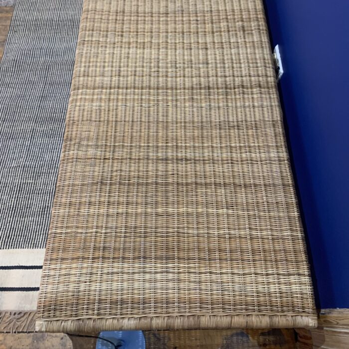 Rattan Daybed von Bungalow Draufsicht ohne Auflage
