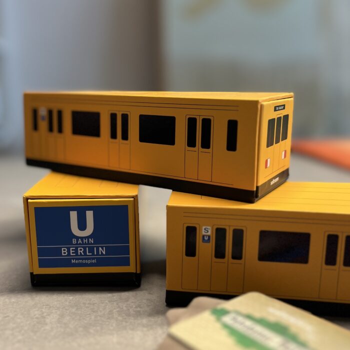 U Bahn Memory Berlin von Seltmann 3 übereinander gestapelt