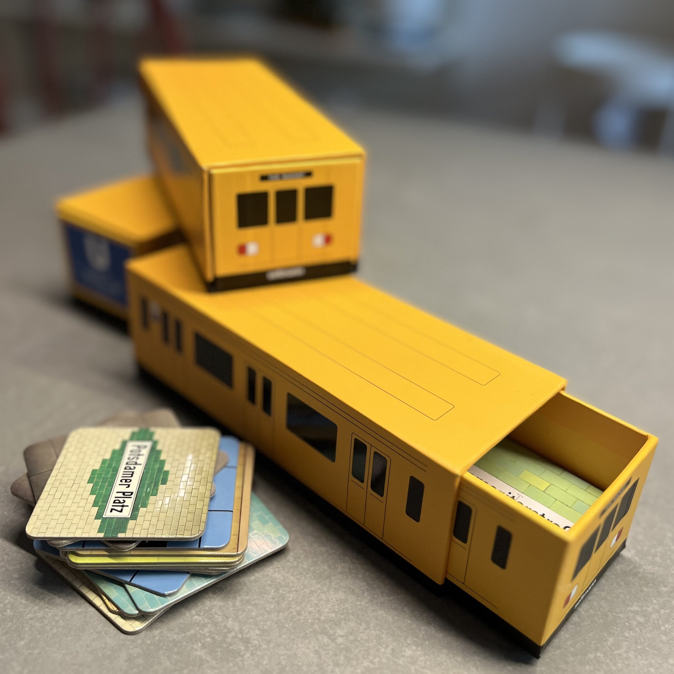 Memory U Bahn Berlin von Seltmann geöffnet 3 Stück