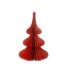 Faltbarer Tannenbaum in rot 24 cm hoch von Bungalow