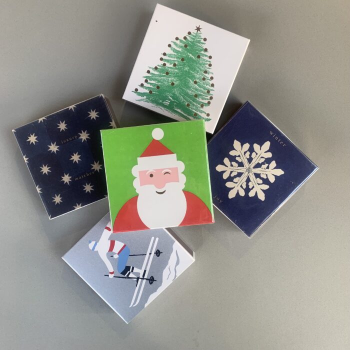 Archivist Streichholzbox Weihnachtsmotive