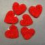 Schwamm in Herzform zum Beispiel für den Valentinstag