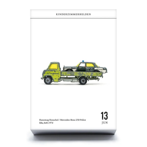 Kalender Kinderzimmerhelden Beispiel Hanomag