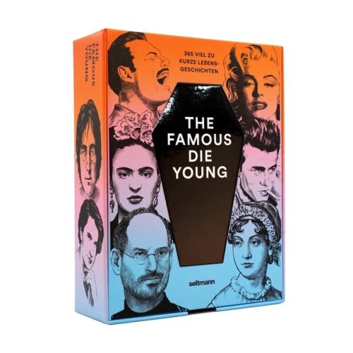 Kalender The famous die young Aussen